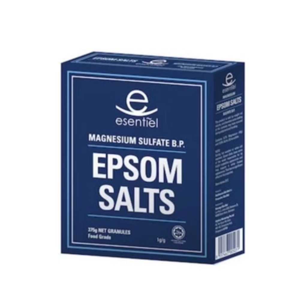 

Epsom Salts. Food Grade 385g. Garam Inggris, Garam Epsom Magnesium Sulfat