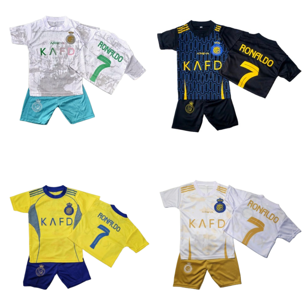 COD SETALAN BAJU BOLA ANAK SET BOLA ANAK LAKI LAKI RONALDO TERBARU Uniseks