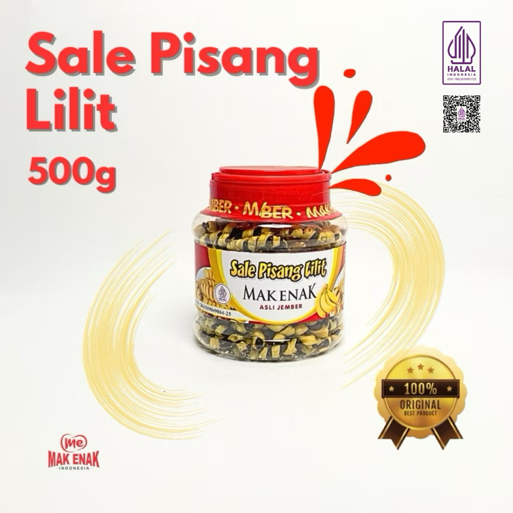 

SALE PISANG LILIT 500 GRAM | MAK ENAK INDONESIA | MASJID AL FAWWAZ BAROKAH