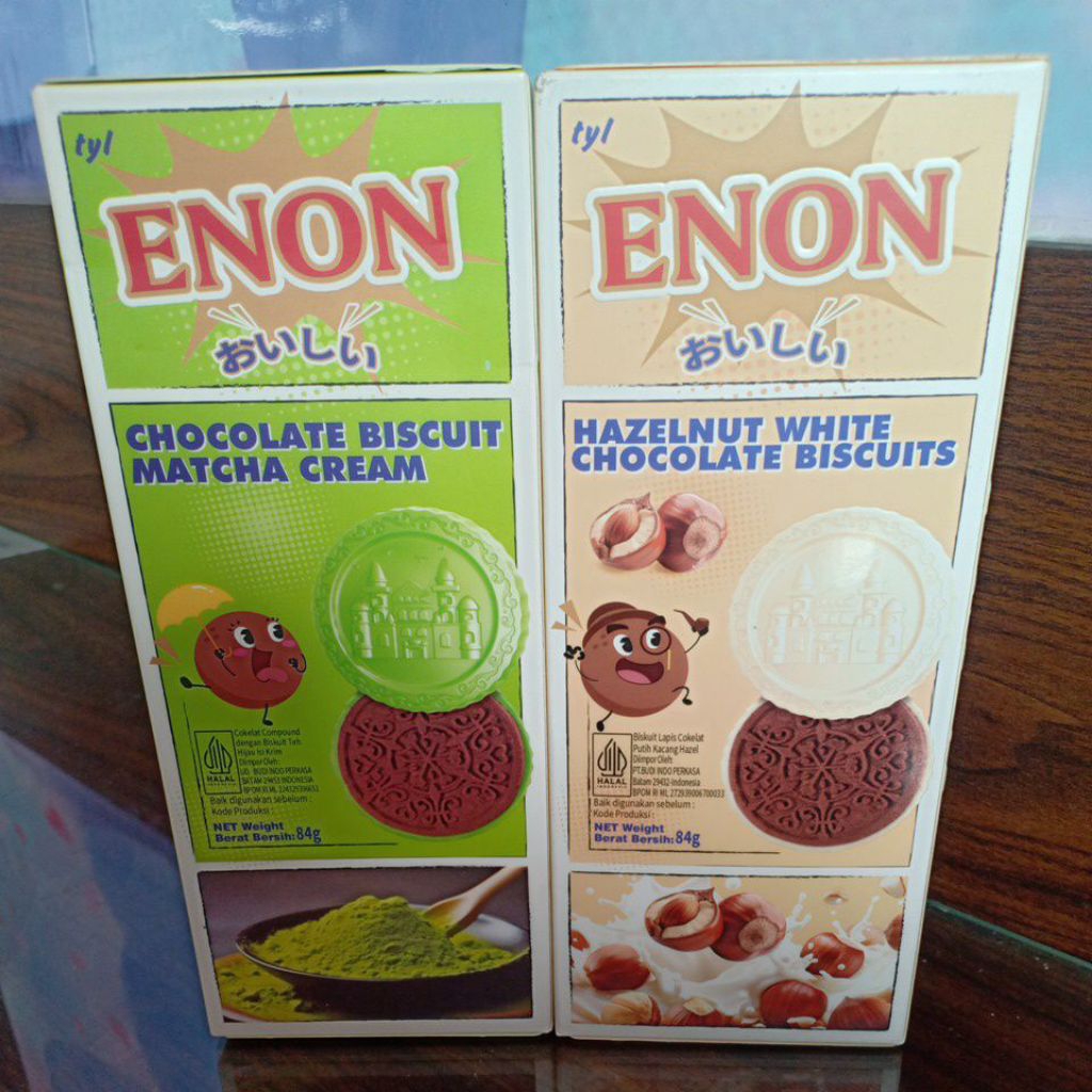 

Enon chocolate biscuits 84gr