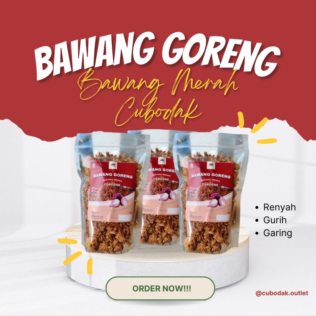 

BAWANG GORENG CUBODAK