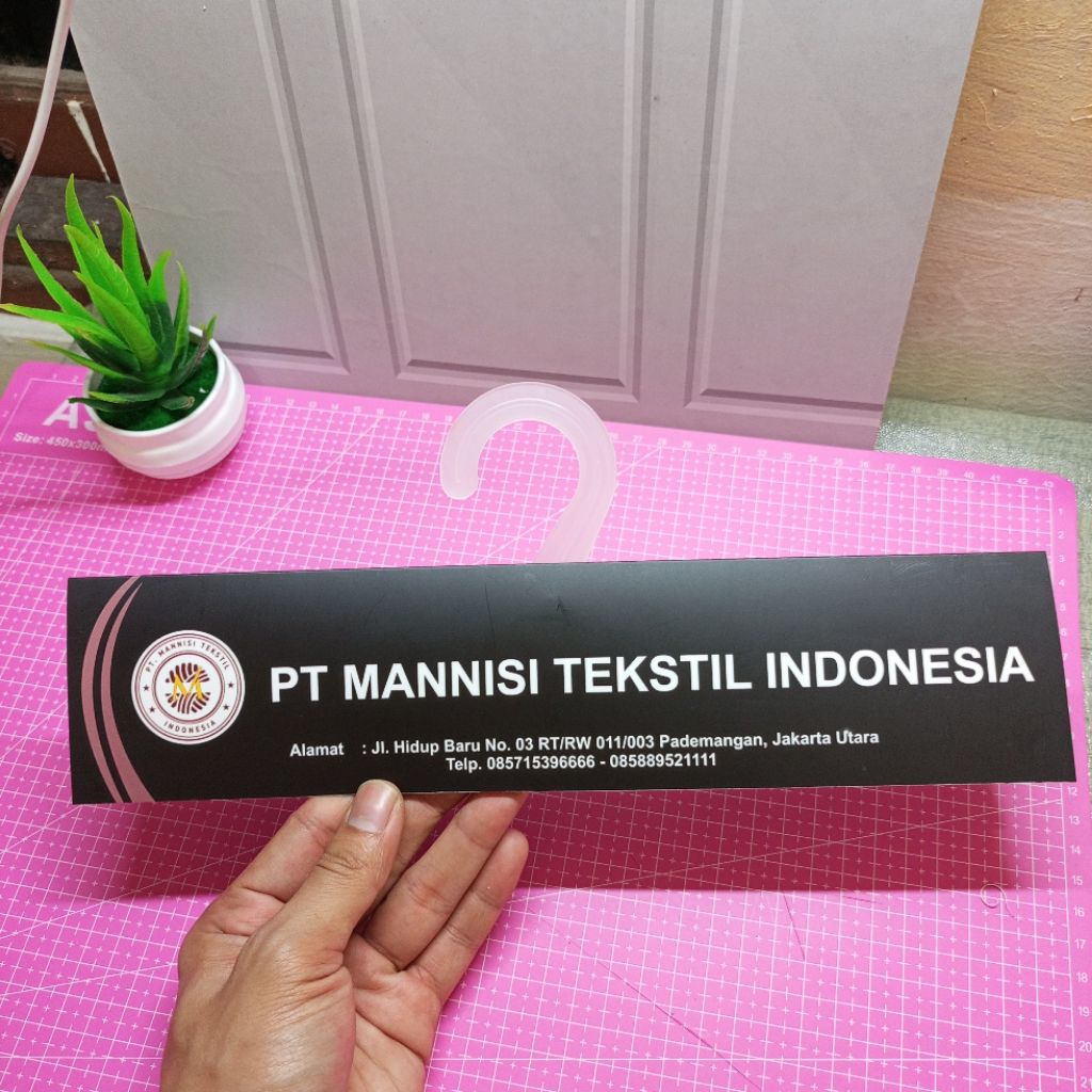 Hanger Sample Kain Untuk Garmen Tekstil Custom