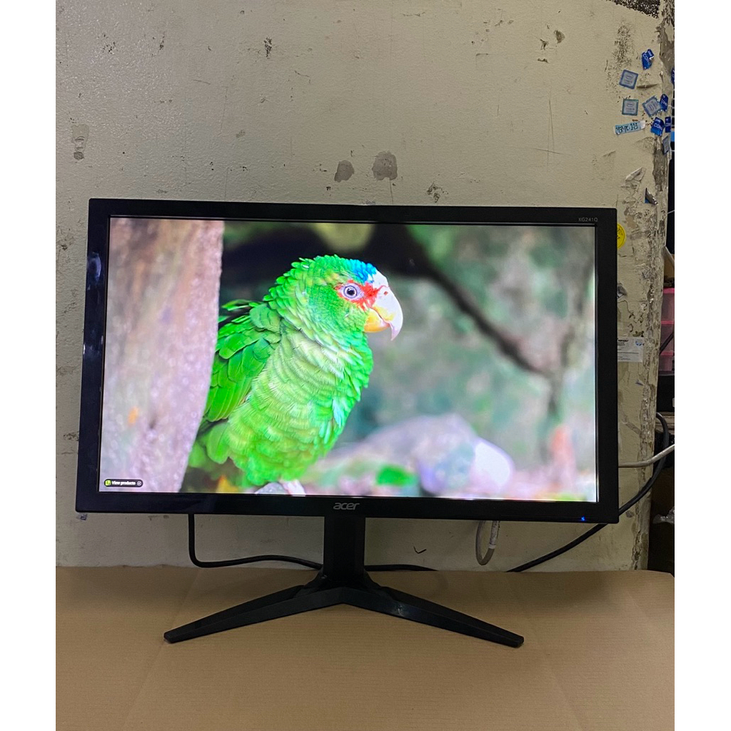 OBRAL MONITOR GAMING  ACER KG1 KG241Q P Pbiip 24"FHD 1ms 144Hz GARANSI RESMI TOKO