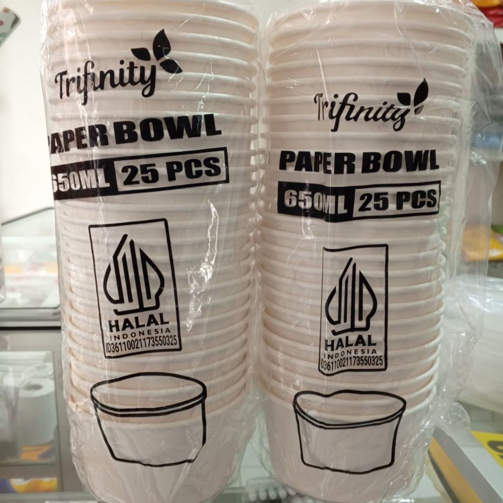 Rice bowl 650ml | paper bowl 650 ml