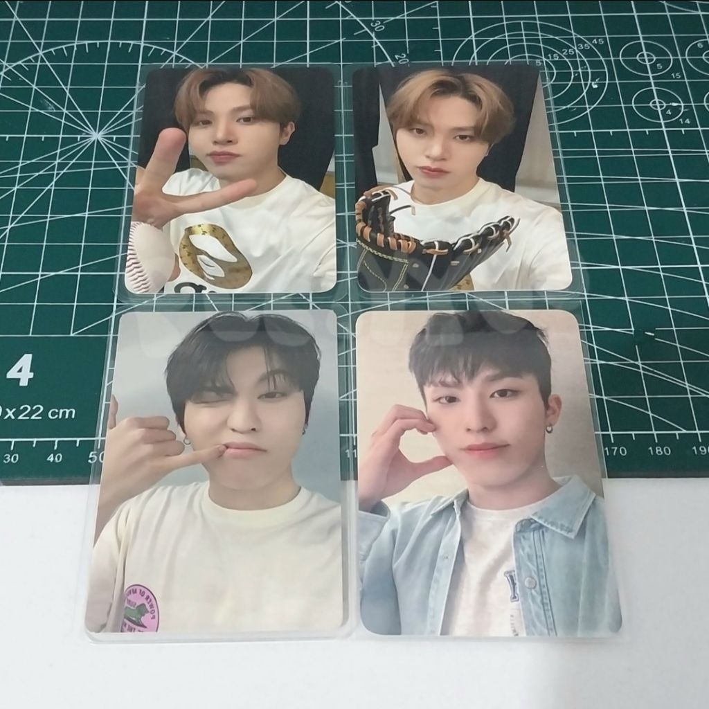 TREASURE PHOTOCARD OFFICIAL JEONGWOO BARUDAK JUNGHWAN WINNER JKT