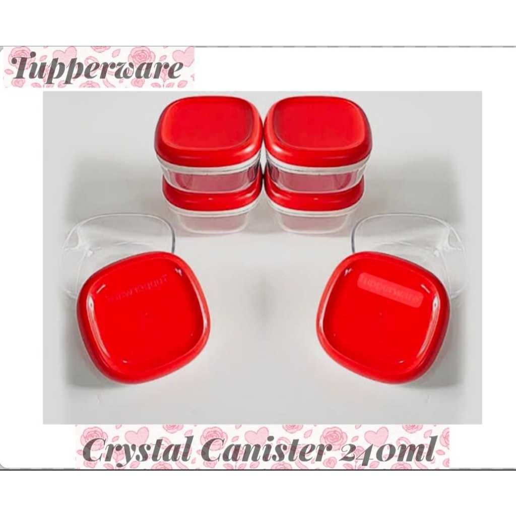 Crystal Canister 240 ml Tupperware
