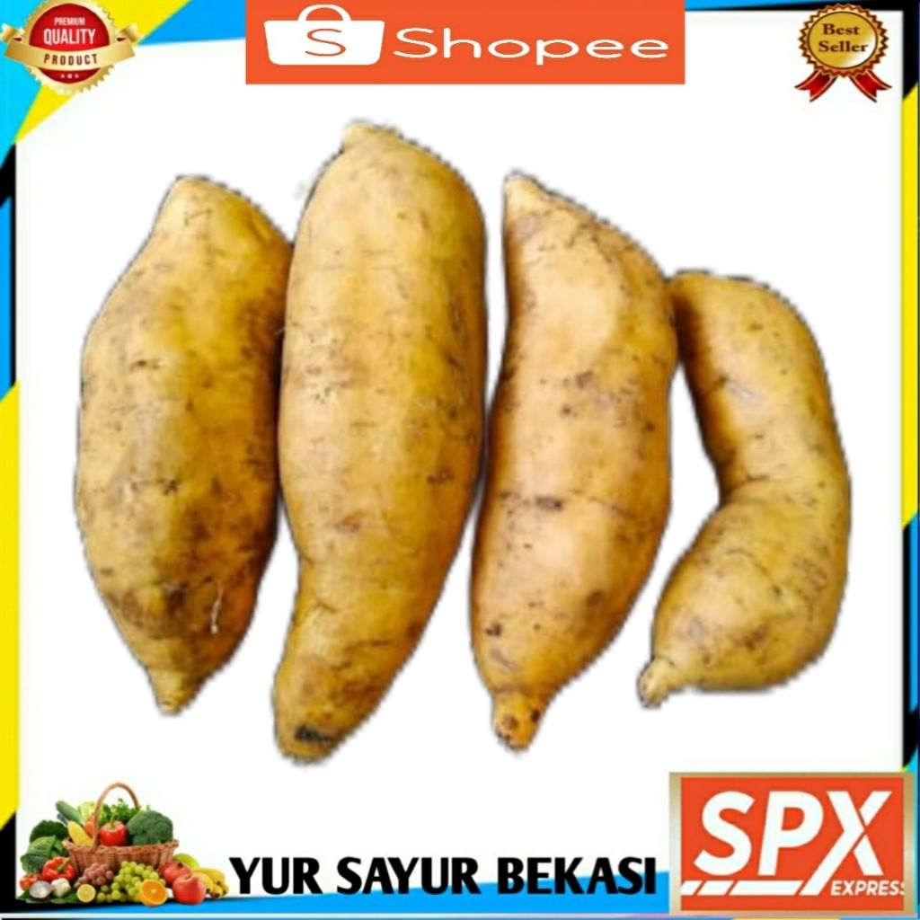 

Ubi Cilembu Kecil 1kg (Asli).