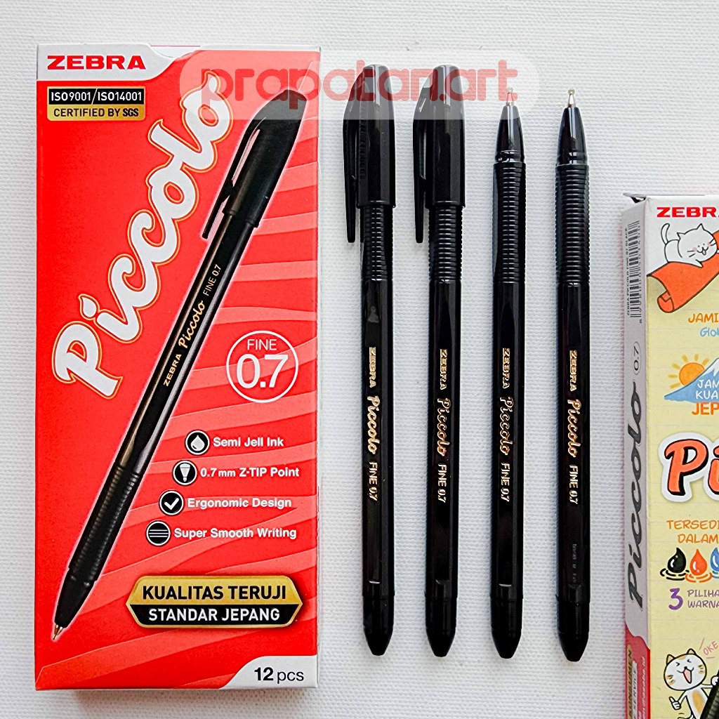 

Zebra PICCOLO Ball Pen 0.7mm | Ballpoint | Pulpen Pena