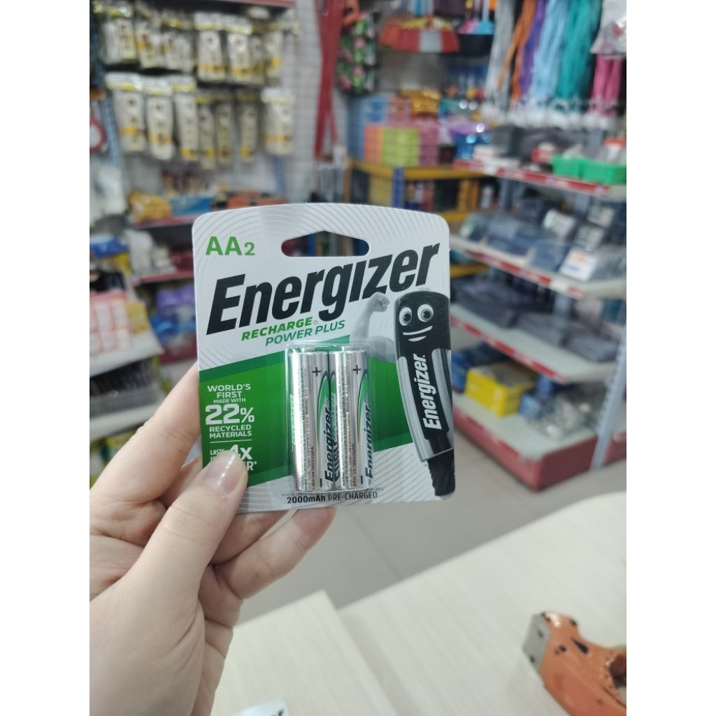 Baterai Energizer Recharge A2 Isi 2
