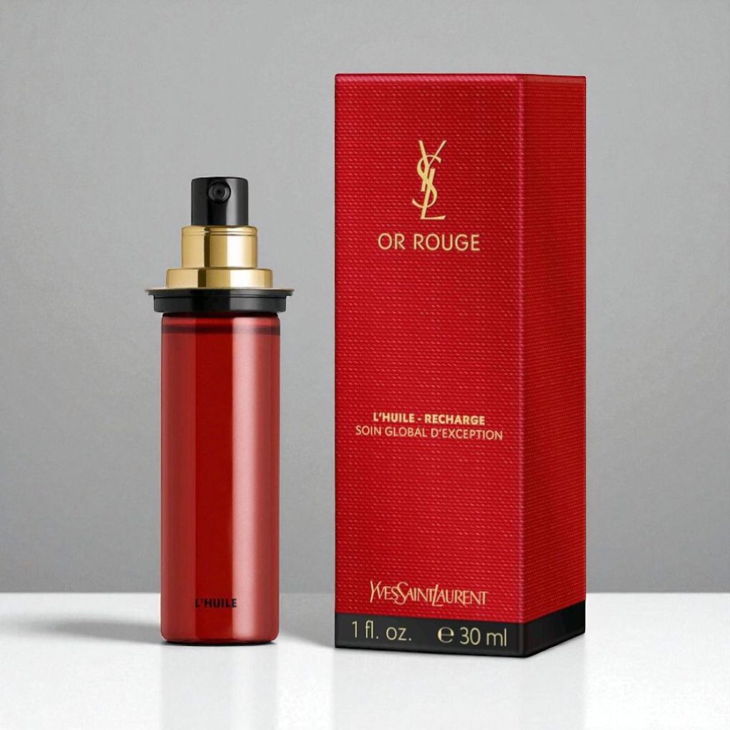 YSL OR Rouge L’Huile Recharge Soin Global D’Exception 30ml Refill Produk Full Size