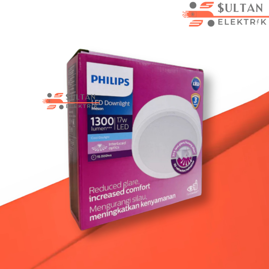 Lampu Downlite/Light Panel LED Meson 17w OB/OutBow Philips