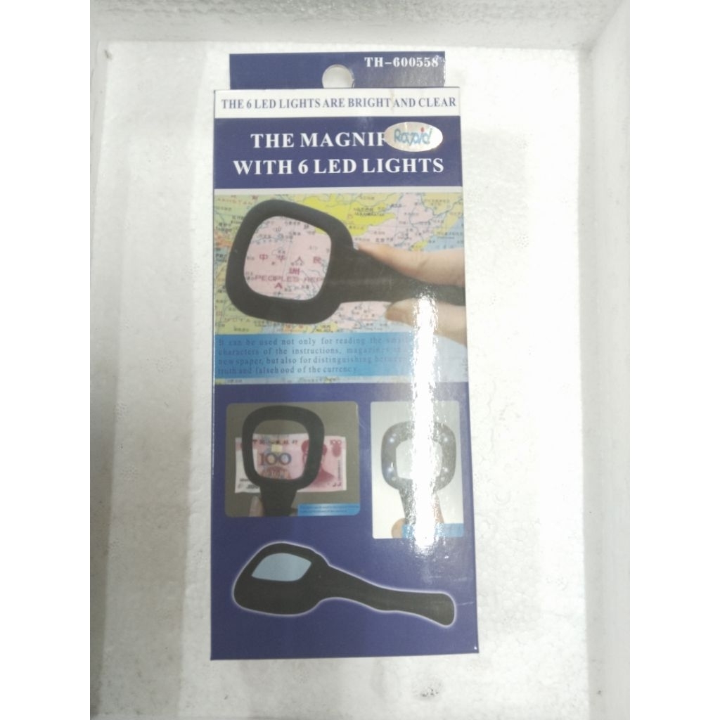 

KACA PEMBESAR + LAMPU LED