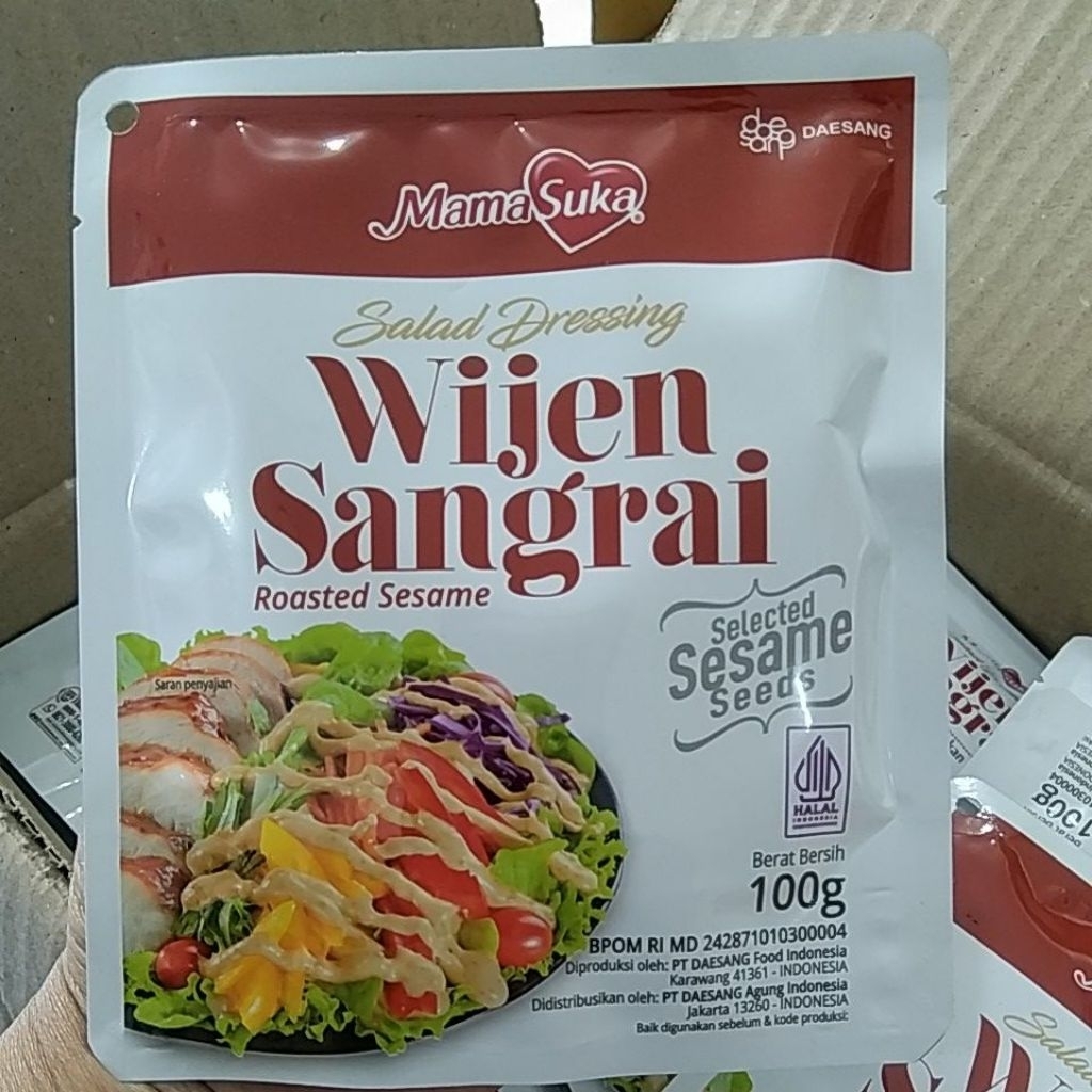 

Mamasuka Wijen Sangrai 100grm