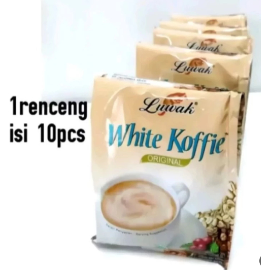 

Kopi Luwak White Koffie Original Isi 10 pcs ( 1renceng )