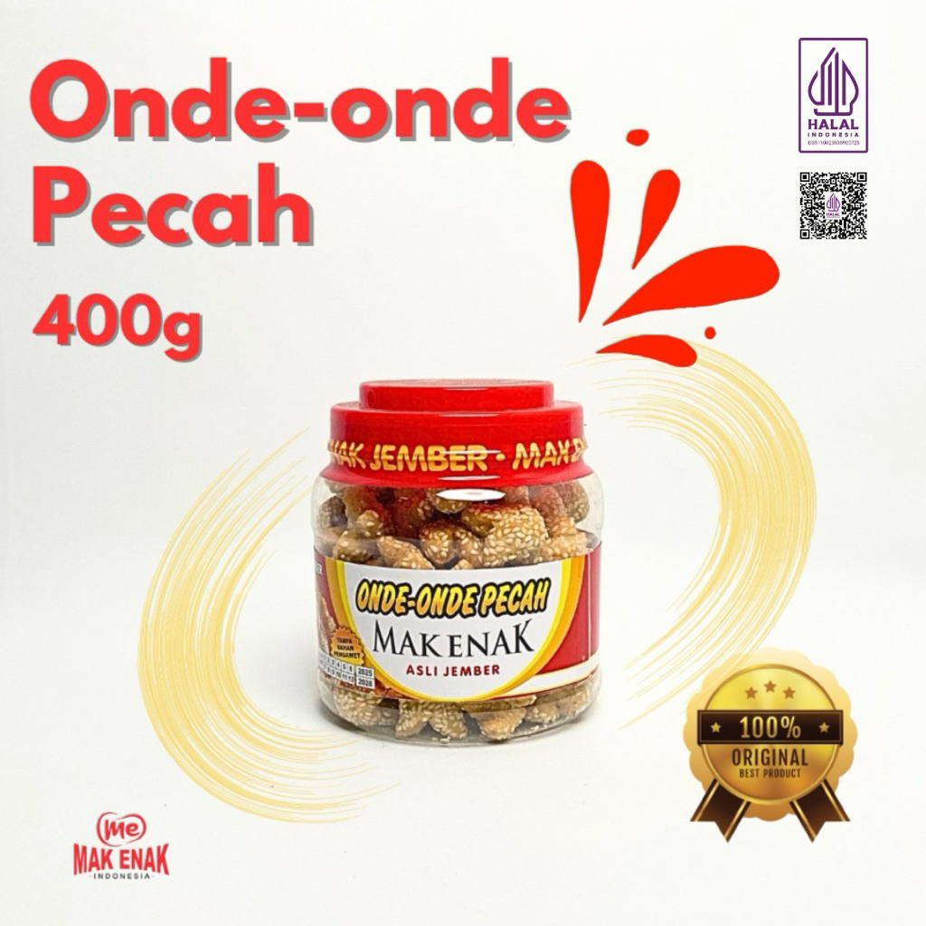 

ONDE-ONDE PECAH 400 GRAM | MAK ENAK INDONESIA | MASJID ALFAWWAZ BAROKAH