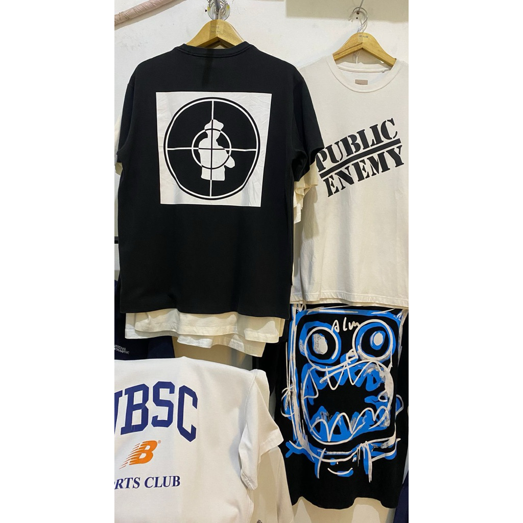 T-SHIRT NEW ERA PUBLIC ENEMY + CALMMIND