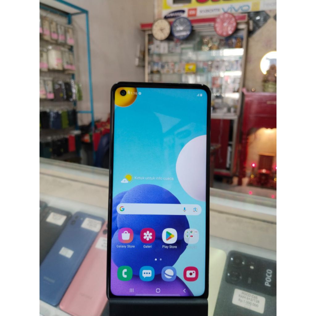 HP SECOND MURAH BERGARANSI SAMSUNG A21S RAM 6/128 ONLY