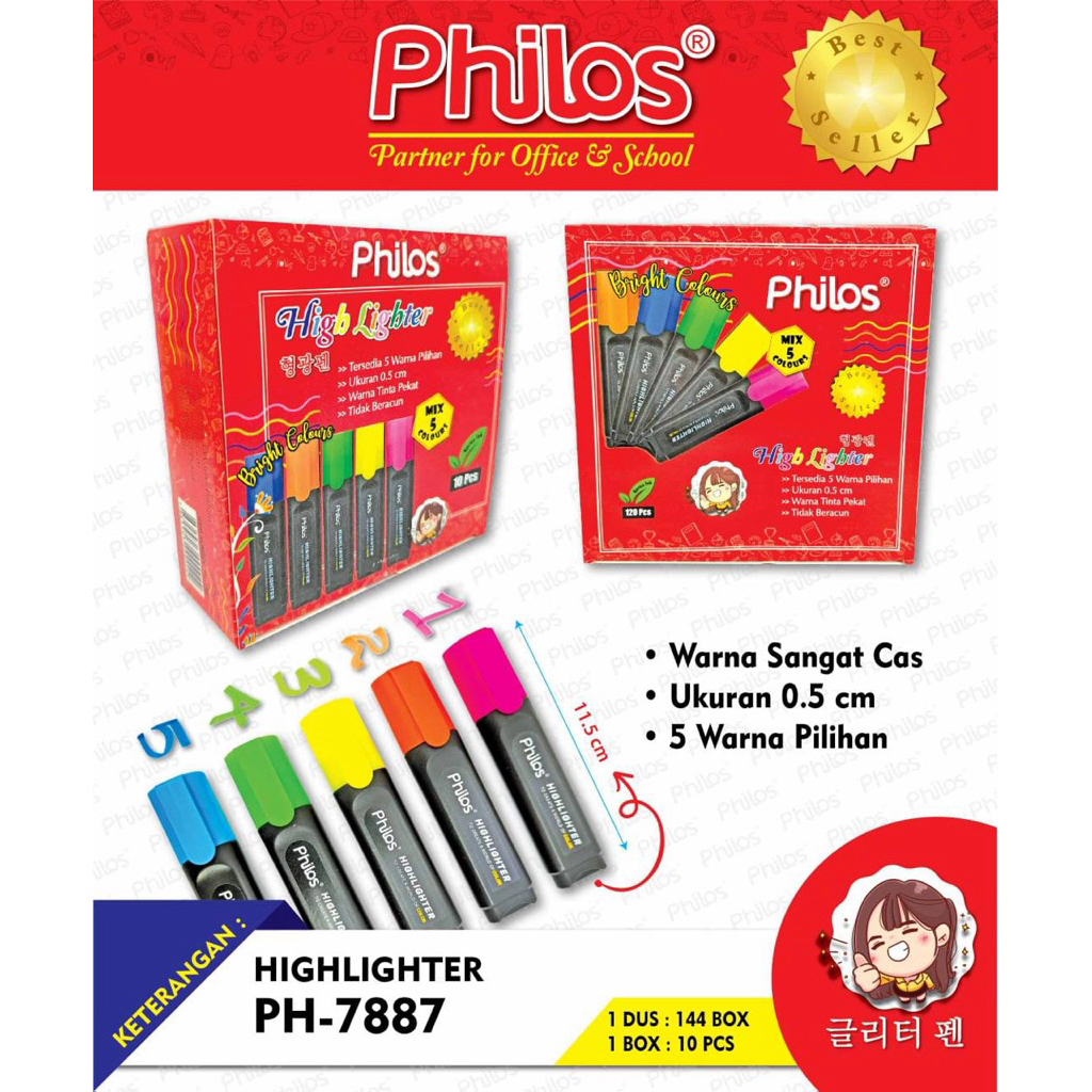 

STABILO PHILOS HARGA PER KOTAK (10 PCS)