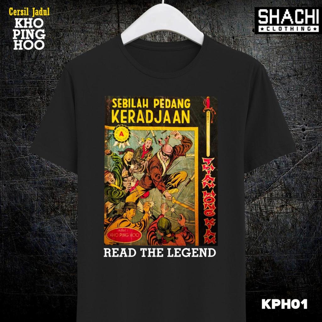 T Shirt Kaos Komik Cersil – KHO PING HOO – KHO PING HO – Cerita Silat Jadul Premium Cotton Combed 24