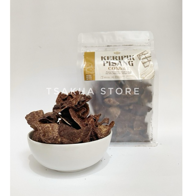 

Tsakha Snack-Keripik Pisang Coklat (Raw Cacao)
