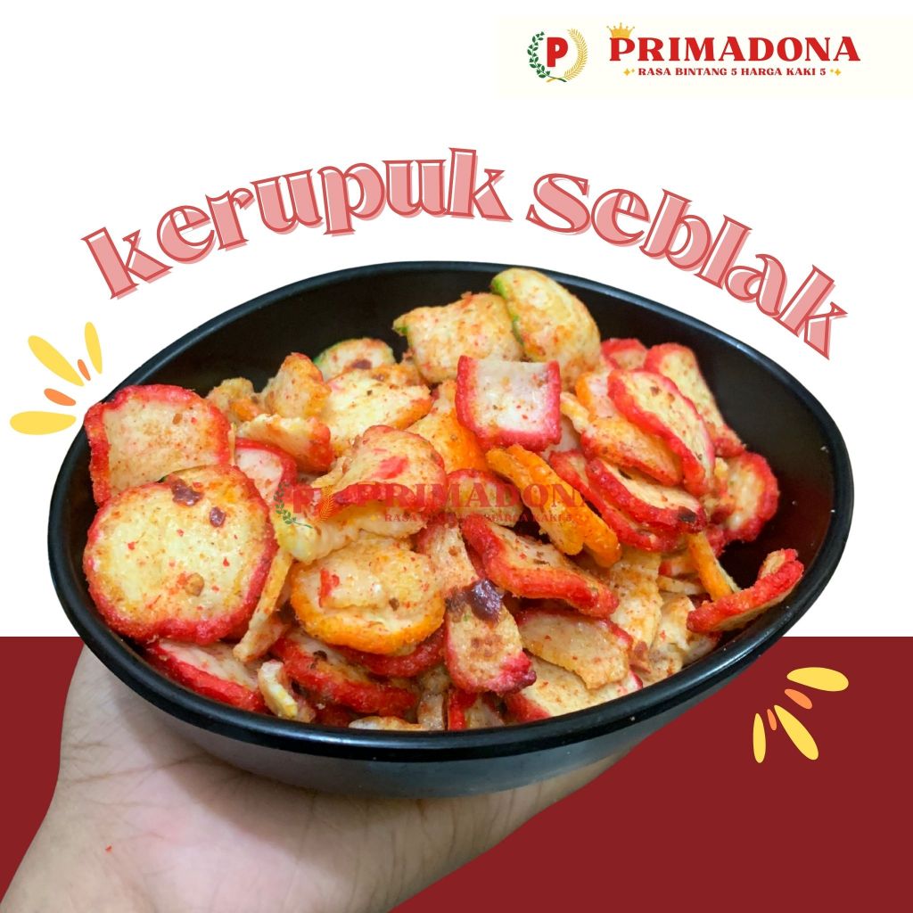 

Kerupuk Seblak Jual Kiloan 250gr 500gr- Primadona Snack