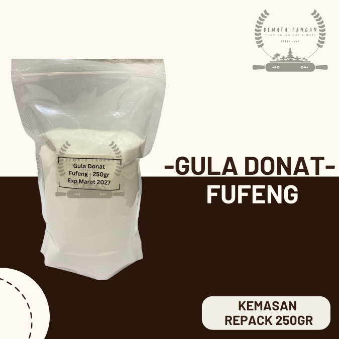 

[A2] Dextrose Monohydrate Fufeng /Gula Dingin /Gula Es /Gula Donat Kemasan Repack 250gr