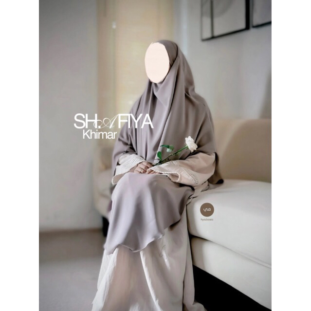French Khimar Shafiya - FK ciput instan - FK Anti geser - FK Long - FK Medium -FK ANTI UV - Khimar s