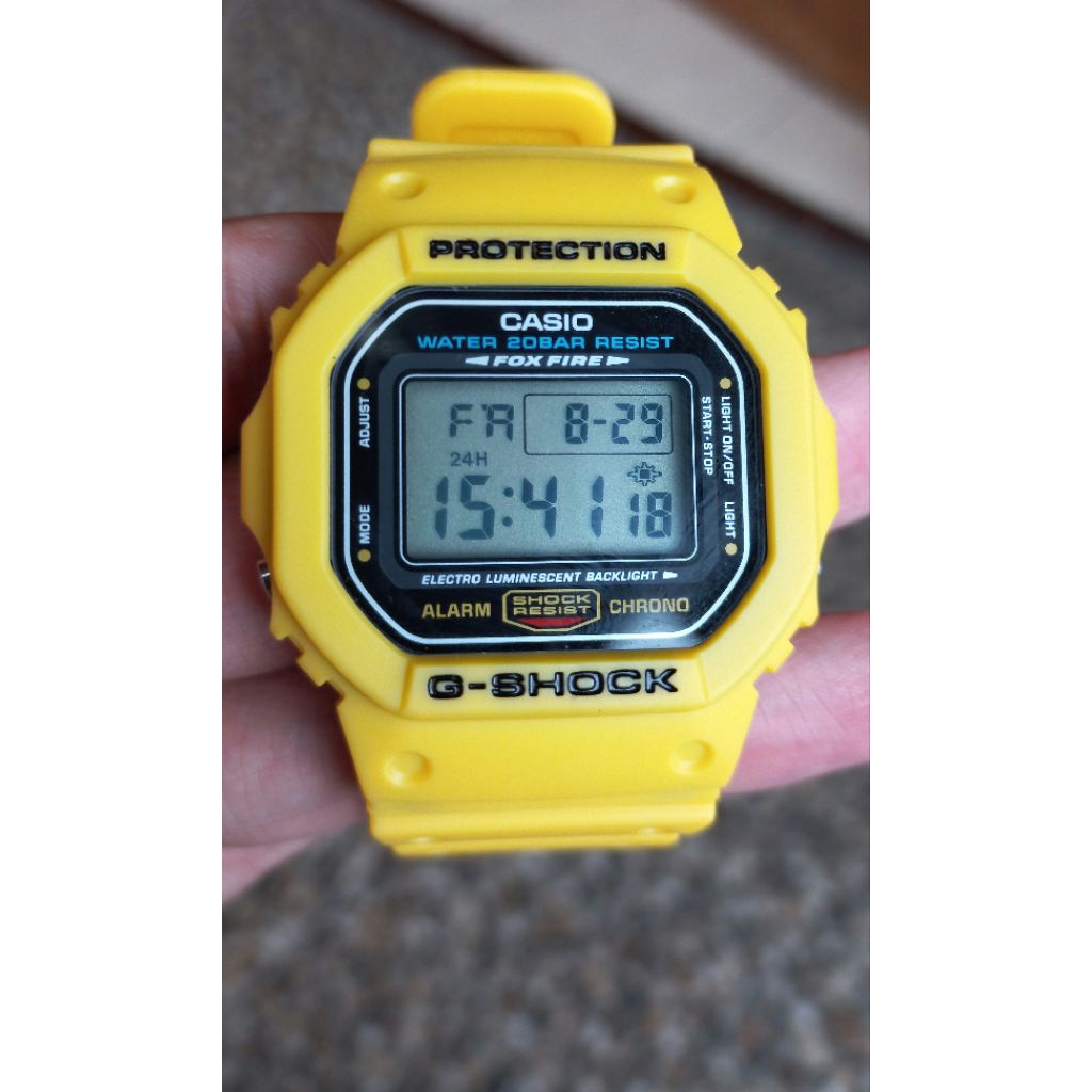 Casio G-Shock DW-5600e Second/Bekas/Preloved