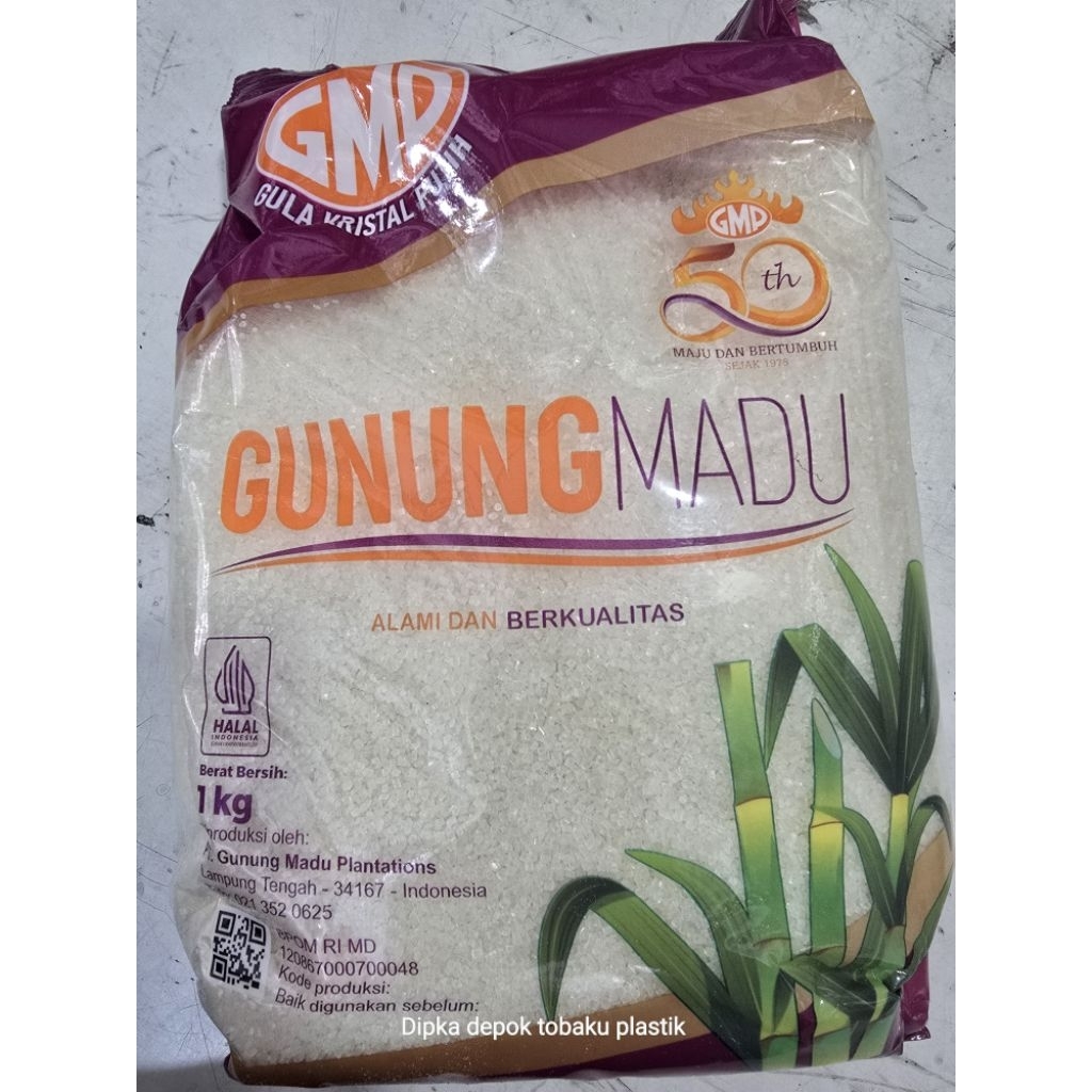 

gula pasir gmp 1kg kemasan