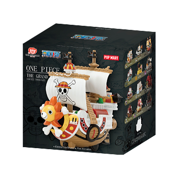 POPMART Pop Mart Blindbox One Piece Ship Kapal - The Grand Line Series Vehicles