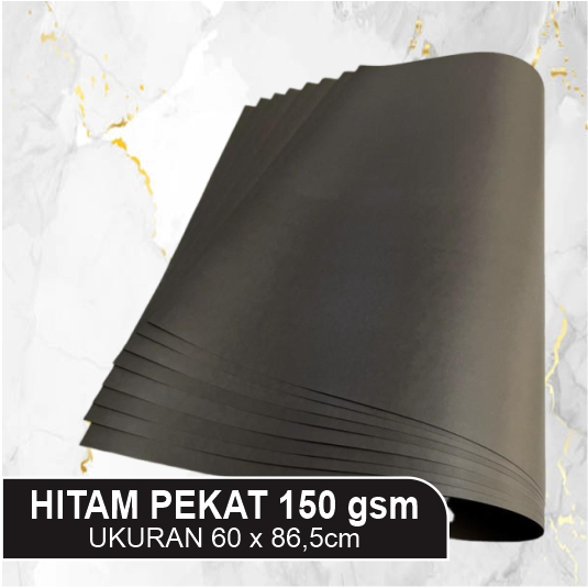 

KERTAS BC PLANO HITAM Pekat ukuran 61x86 cm
