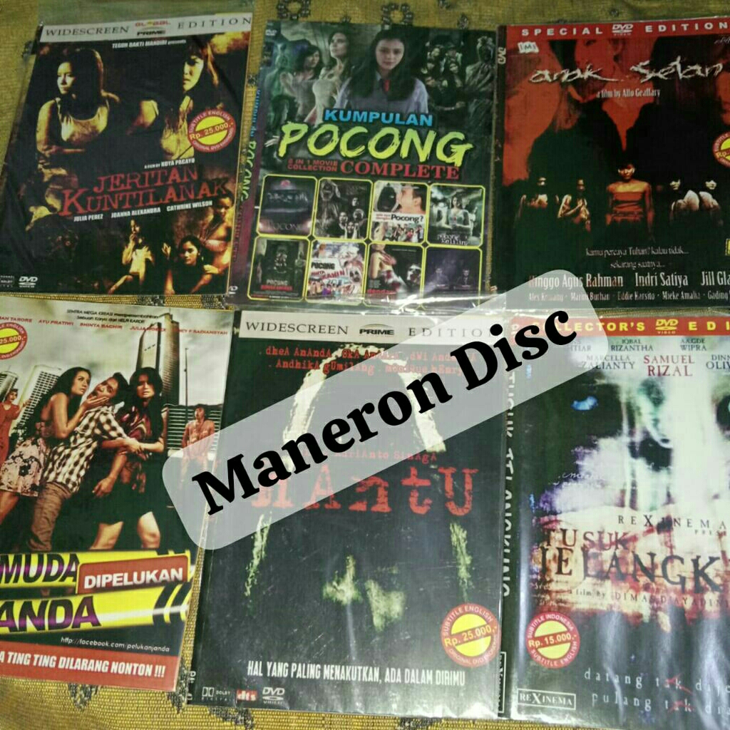 obral dvd indonesia, dvd pelem,  dvd jeritan kuntilanak,  dvd anak zetan,  dvd mati muda dipelukan, 