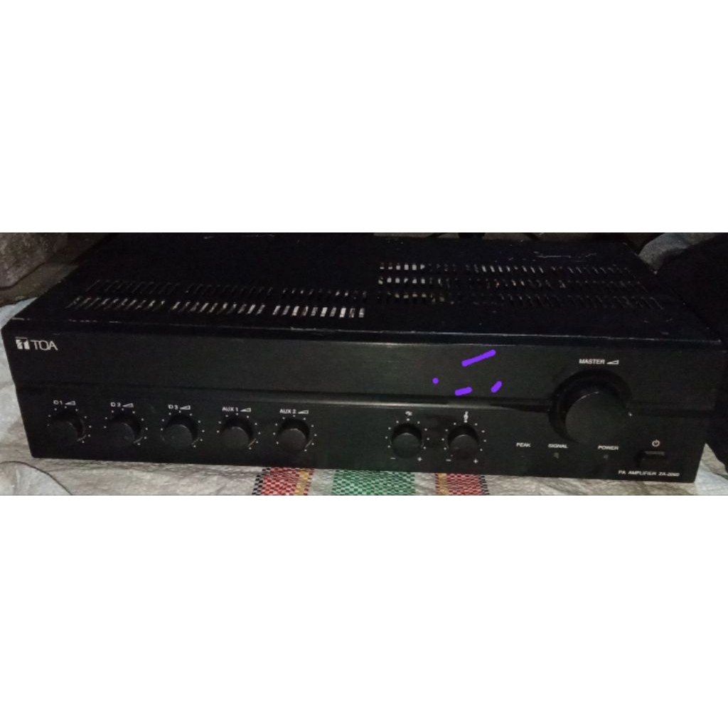 Amplifier Toa Za 260 original-bekas