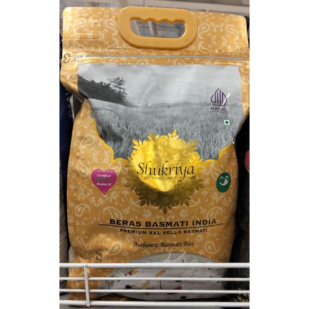 

shukryia beras basmati India 5kg