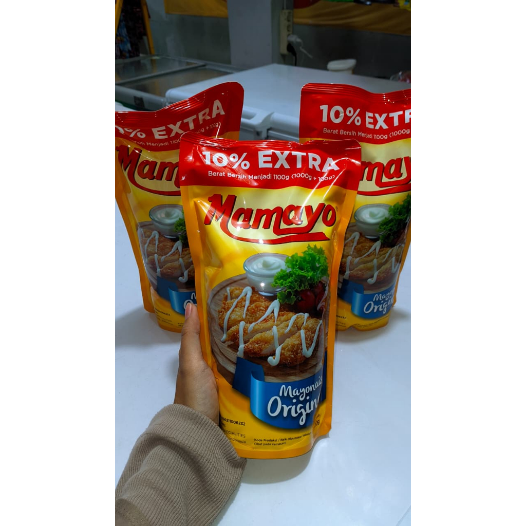 

Mamayo Mayonaise Original 1KG Extra 10%