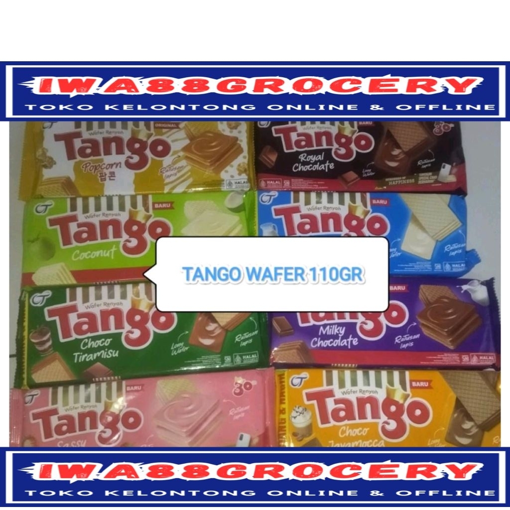 

Tango wafer biskuit krim 130gram all variant