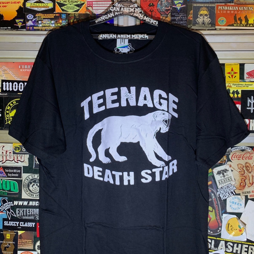 Kaos Teenage Death Star - Skill Is Dead Black | Tshirt Original Merchandise