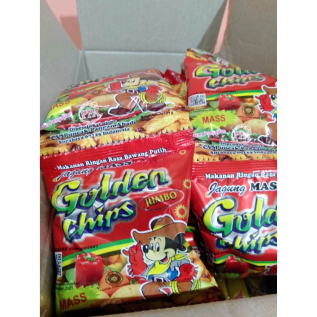 potato Chips/Golden Chips (SnackBerhadiah)1renteng@10pc