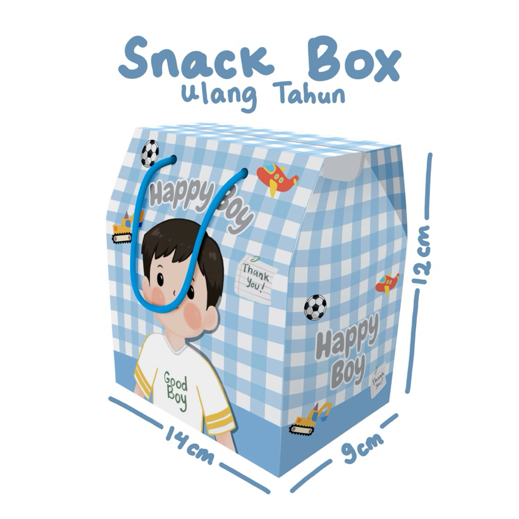 

Snack Box Goodie Bag Ulang Tahun Birthday Anak