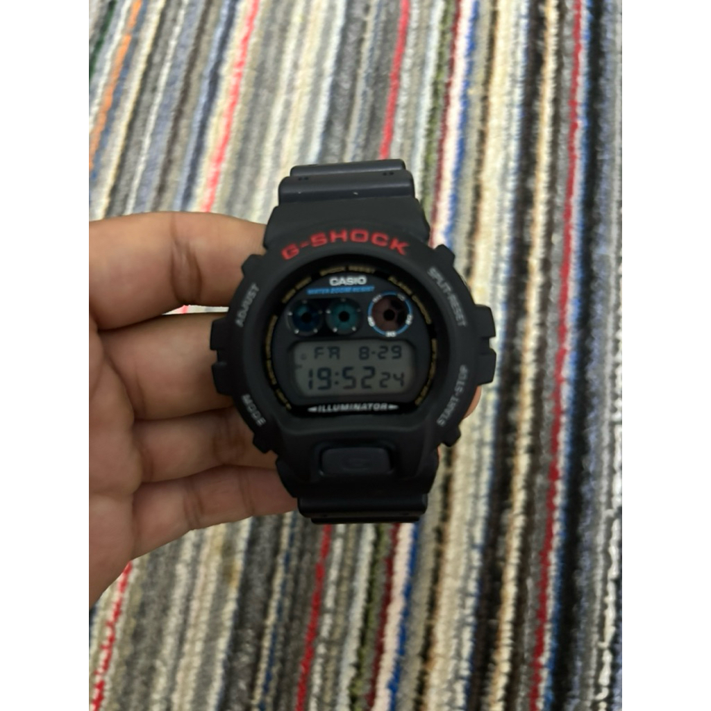 G shock dw 6900 second
