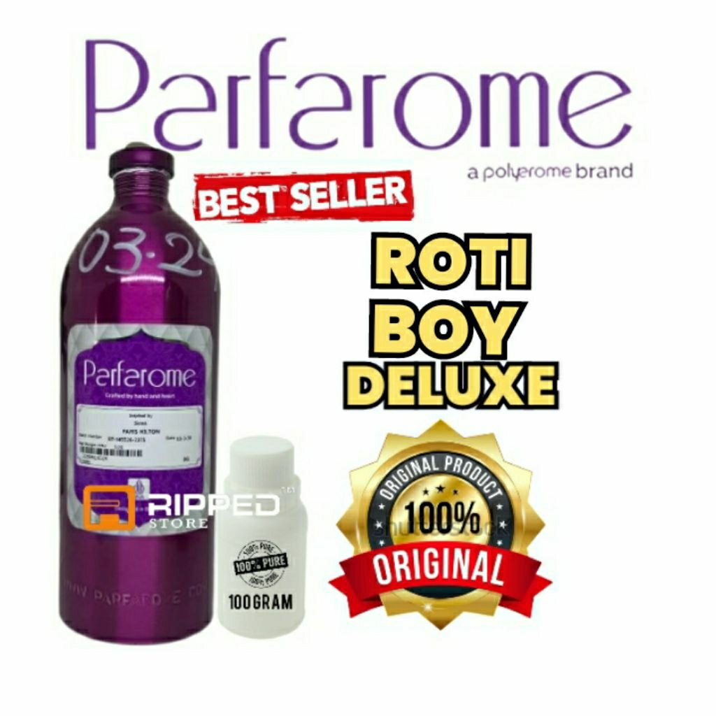 100ML Bibit Parfum Murni Roti Boy Deluxe Original Parfarome