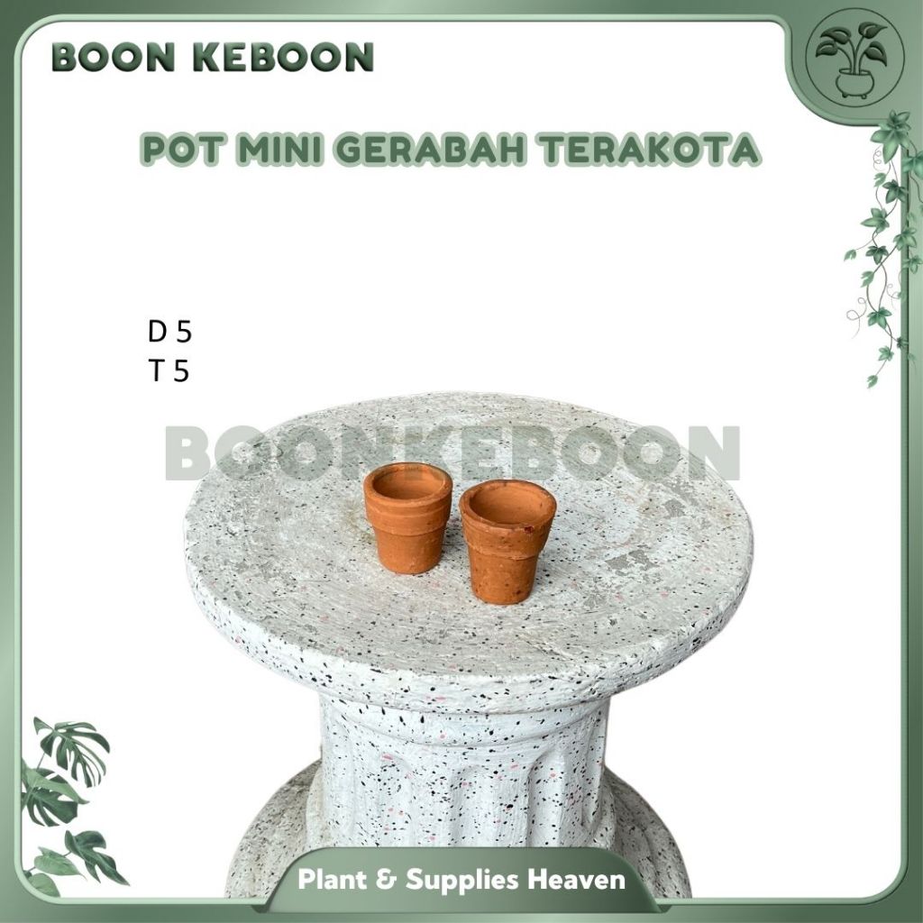 Pot Mini Gerabah Terakota