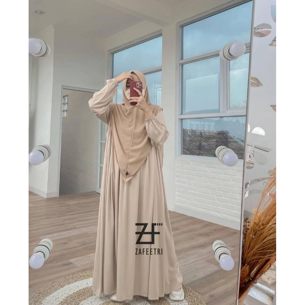 zafeetri basic polos ( cream)