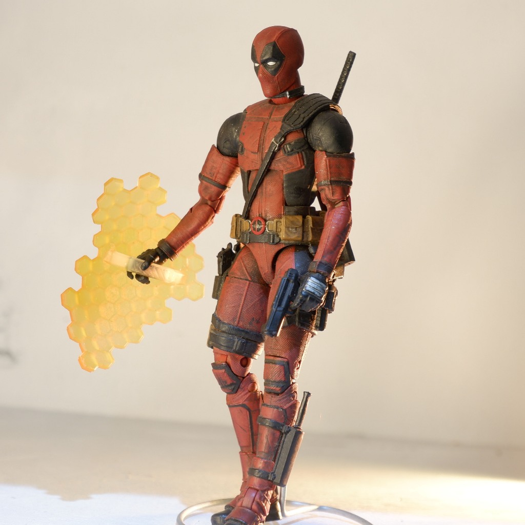 Energy Shield V1 untuk kitbash Action Figure Marvel Legends Cable Revoltech Cable SHF Mezco Mafex Fo