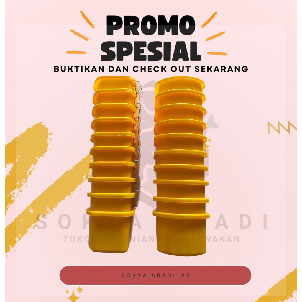 Cepuk kawat MA1 tebal , tempat pakan ayam & unggas