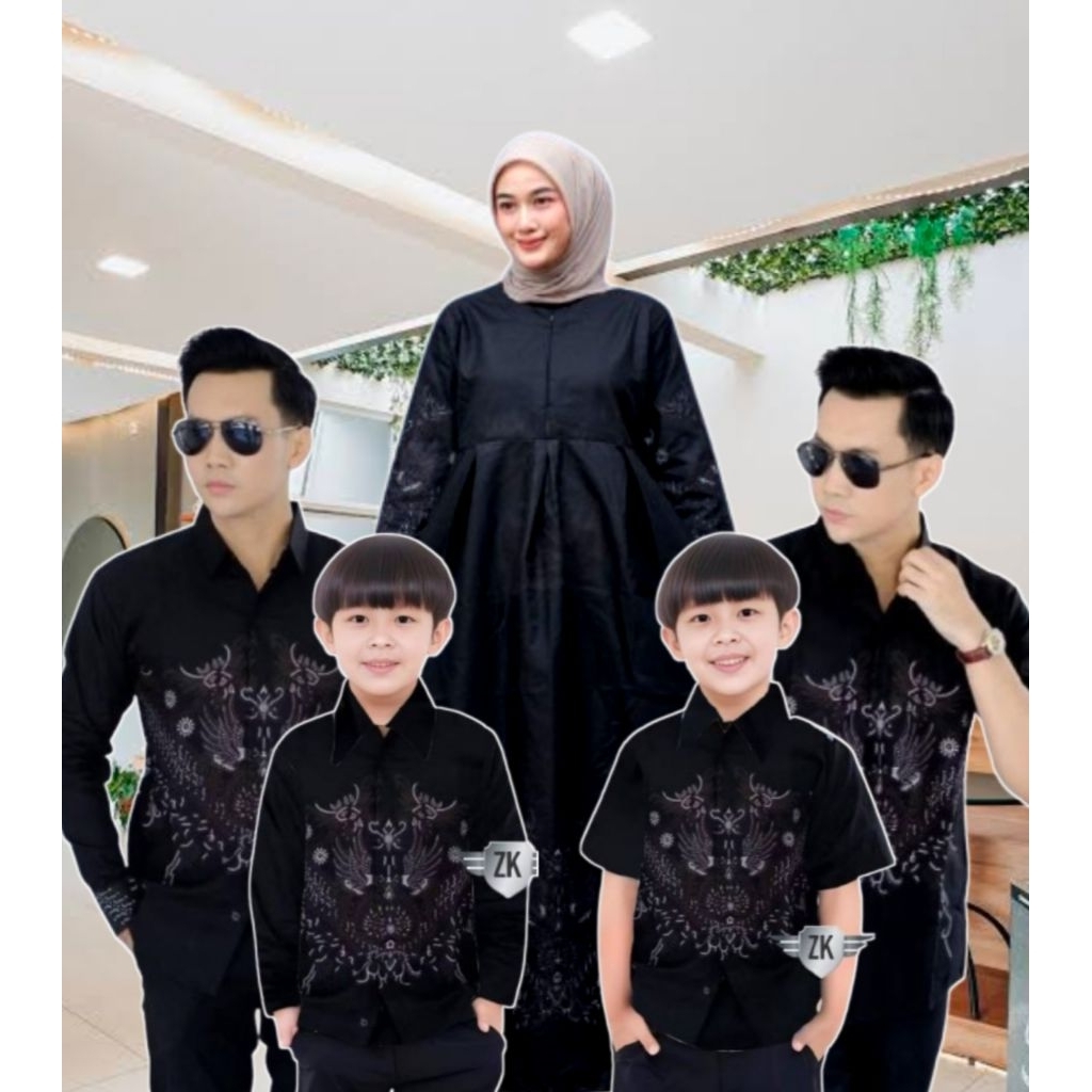 Baju Batik Couple Keluarga Wisuda Kondangan Batik Sarimbit Keluarga