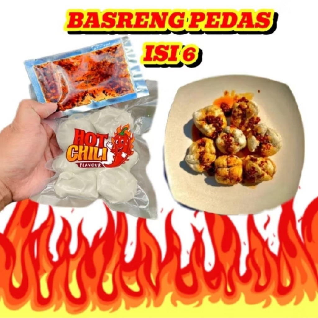 

Viral basreng mentah chili oil isi 6 jajan an anak muda