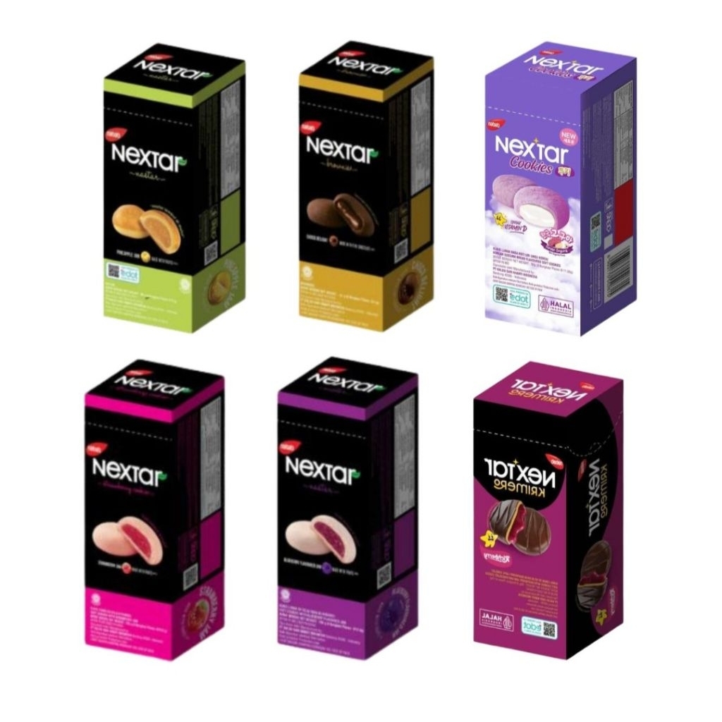

Nabati NEXTAR Cookies All Varian (1 Pack isi 8 Pcs x 10 Gr)