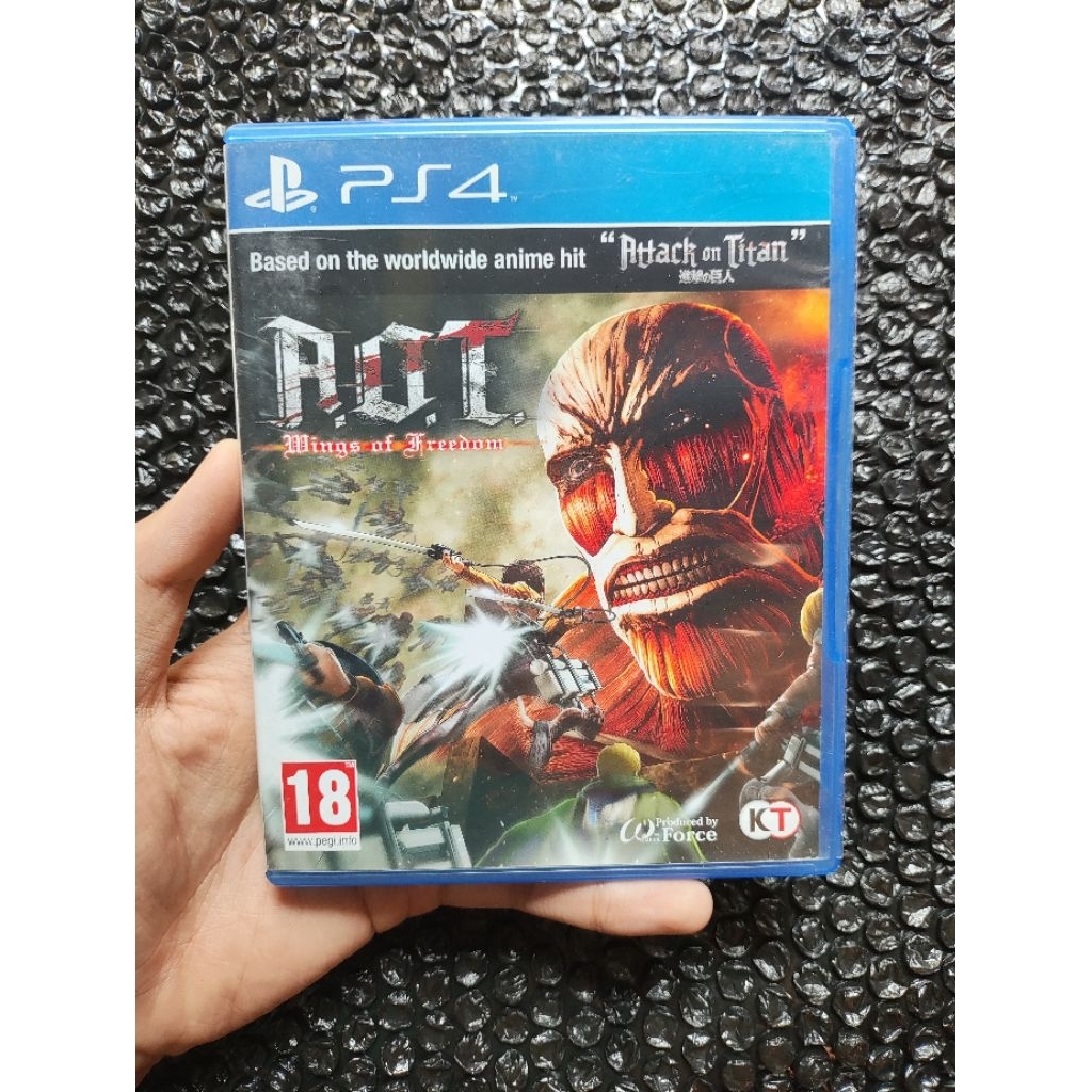 Bd Kaset Ps4 Attack On Titan AOT