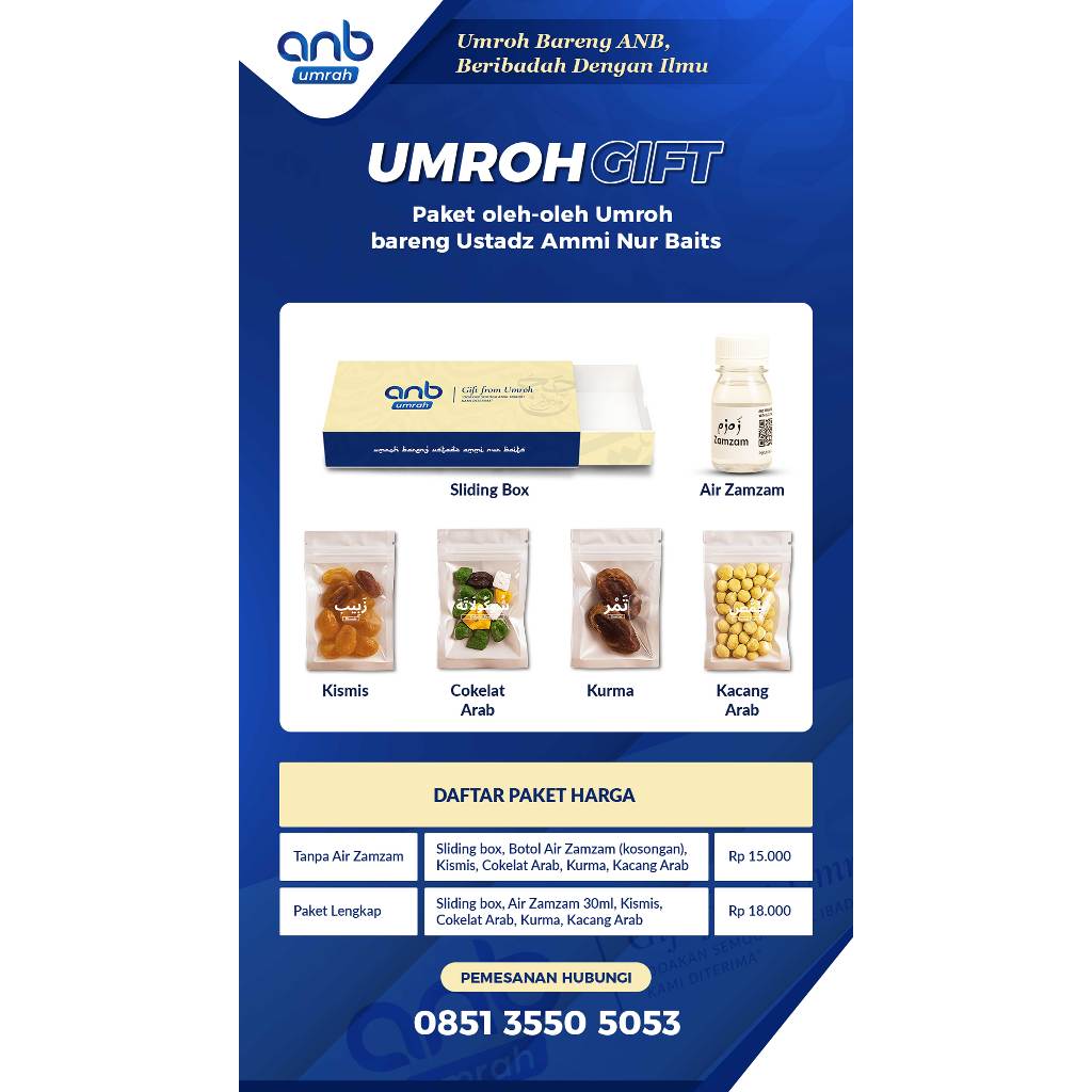

Spesial Edition Packaging – Oleh-Oleh Umroh ANB